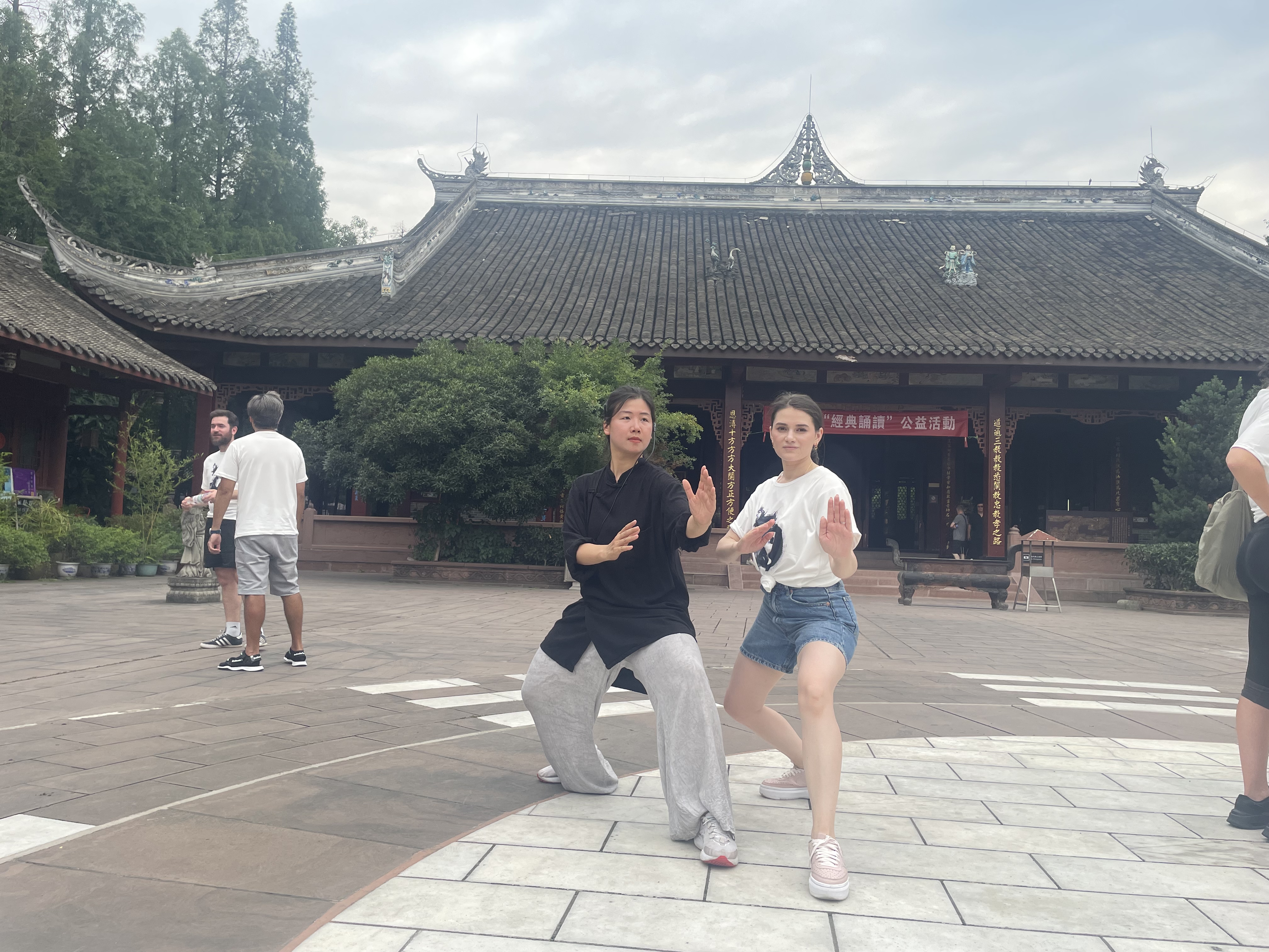 西班牙学员练习